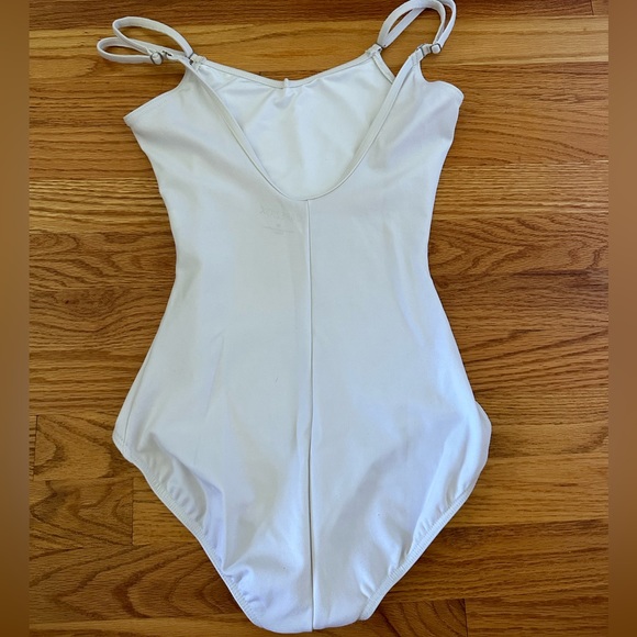Capezio White Camisole Leotard - Picture 2 of 6